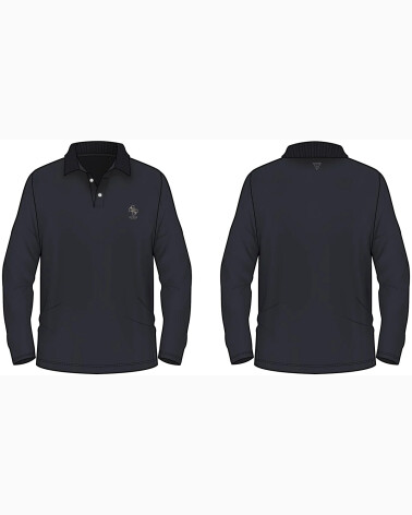 Polo Guess de manga larga con cuello