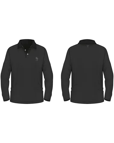 Guess polo manches longues avec col