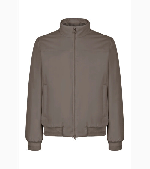 Cappotto Geox con zip e collo alto
