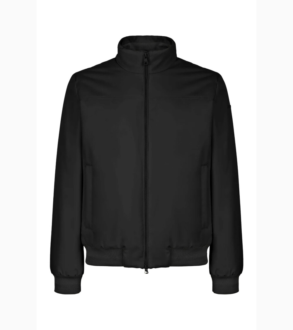 Cappotto Geox con zip e collo alto