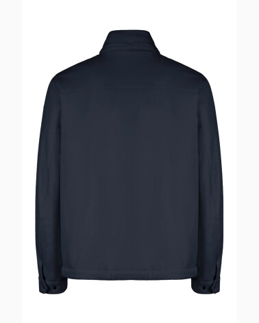 Geox High Collar Jacket with Front Zip