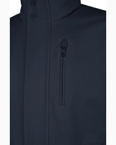 Geox High Collar Jacket with Front Zip