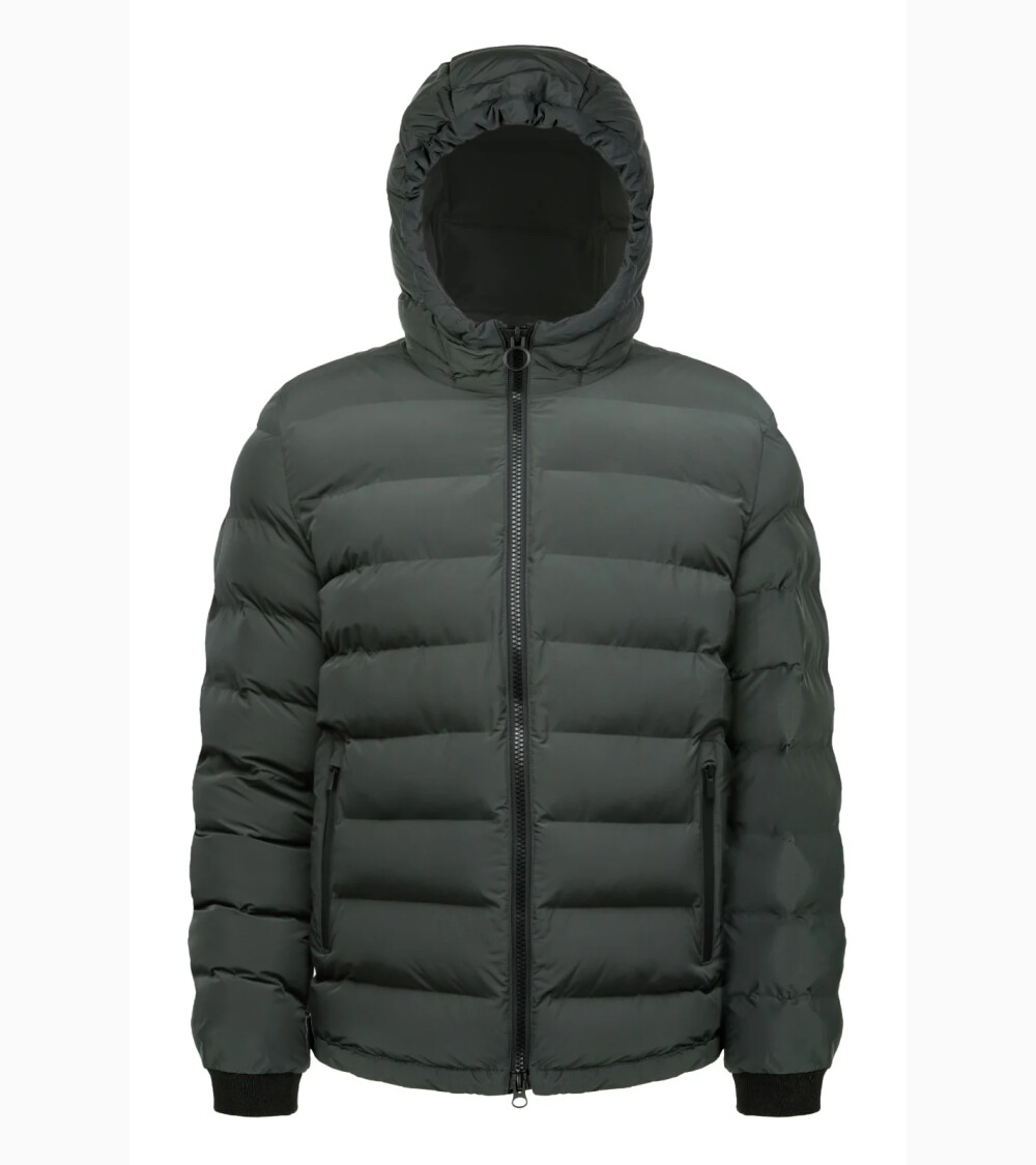 Geox hooded padded puffer