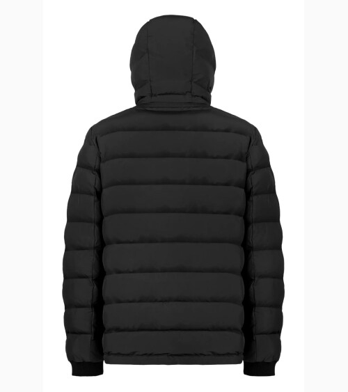 Geox hooded padded puffer