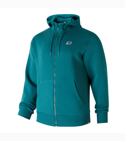 New Balance felpa cappuccio e zip