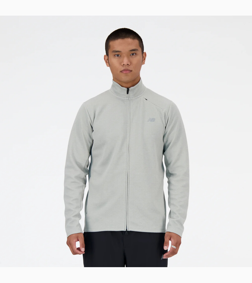Sudadera New Balance con cremallera y cuello alto