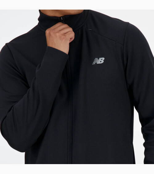 New Balance zip-up hoodie and high collar