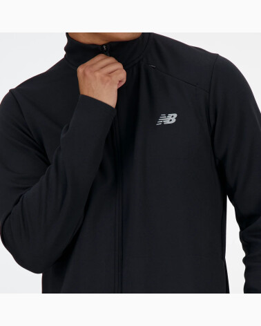 New Balance zip-up hoodie and high collar