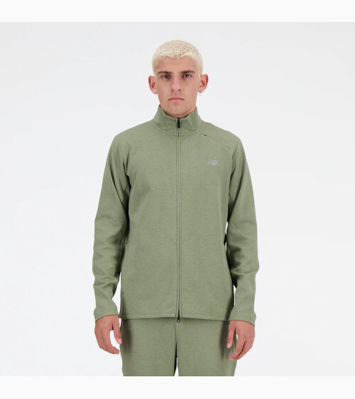 Sudadera New Balance con cremallera y cuello alto
