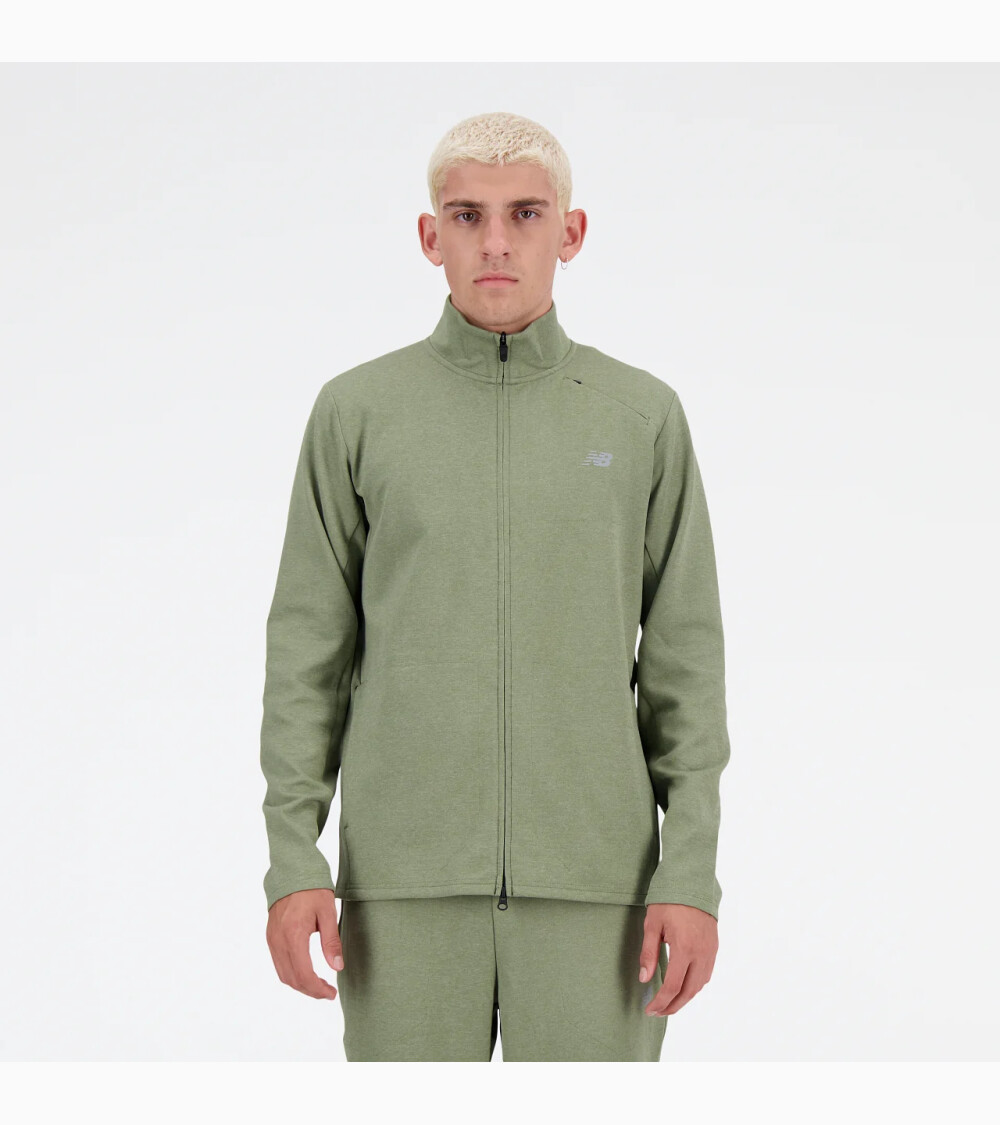 Sweatshirt New Balance avec zip et col haut