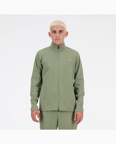 New Balance zip-up hoodie and high collar