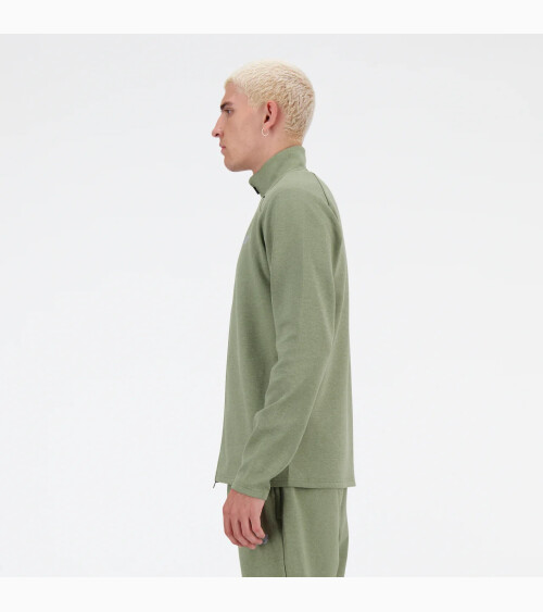 Sweatshirt New Balance avec zip et col haut