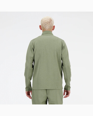 Sweatshirt New Balance avec zip et col haut