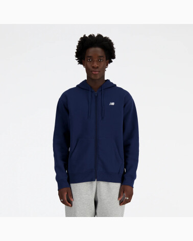 New Balance felpa cappuccio e zip