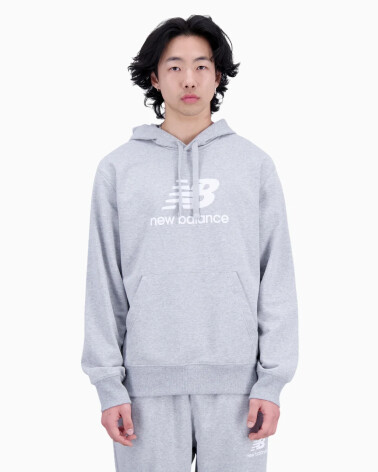 New Balance Essential Stacked Logo Hoodie