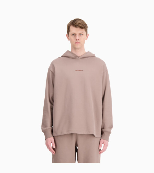 New Balance Sudadera Capucha Athletics Linear Fleece