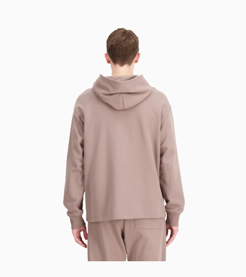 Felpa con cappuccio New Balance Athletics Linear Fleece