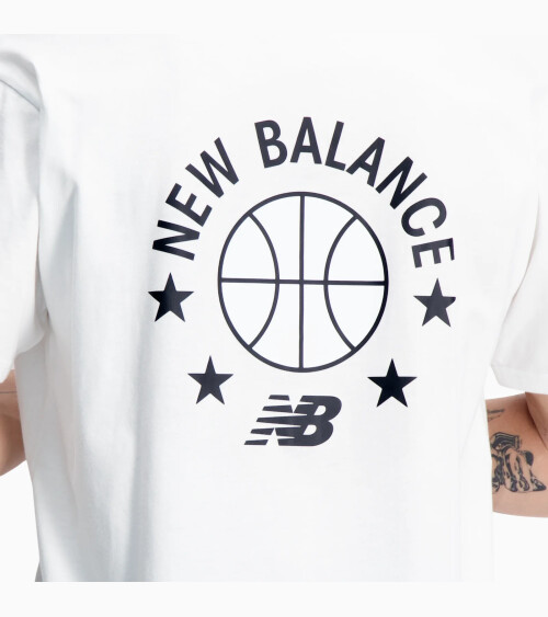 New Balance Hoops Essentials camiseta de manga corta