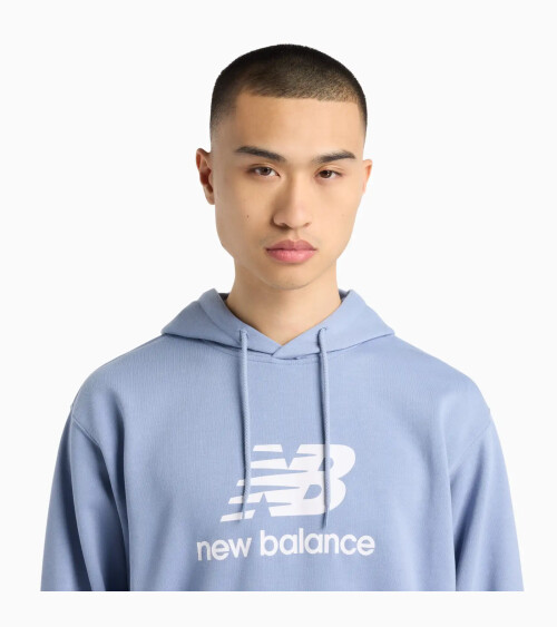New Balance sudadera con capucha con bolsillos
