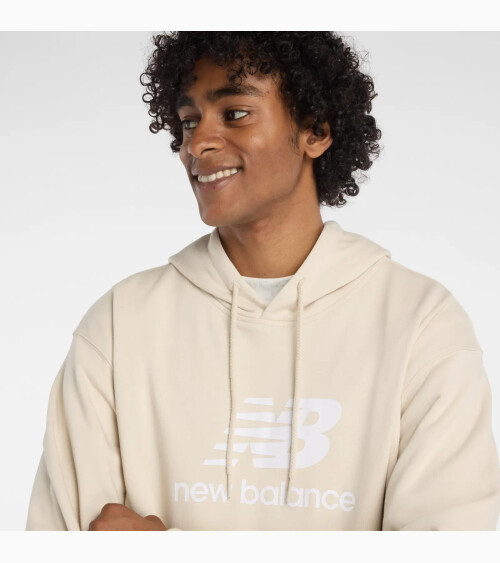 New Balance felpa con cappuccio con tasche