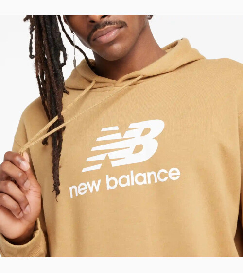 New Balance sudadera con capucha con logo