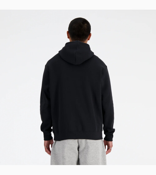 New Balance sudadera con capucha con bolsillo frontal