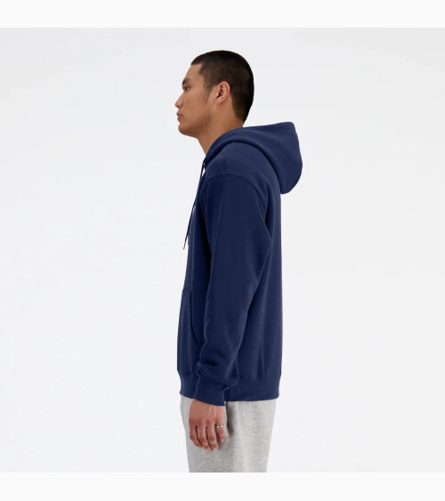 New Balance sudadera con capucha con bolsillo frontal
