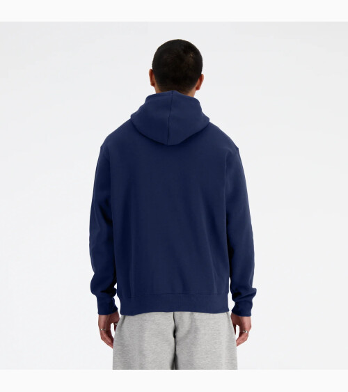 New Balance sudadera con capucha con bolsillo frontal