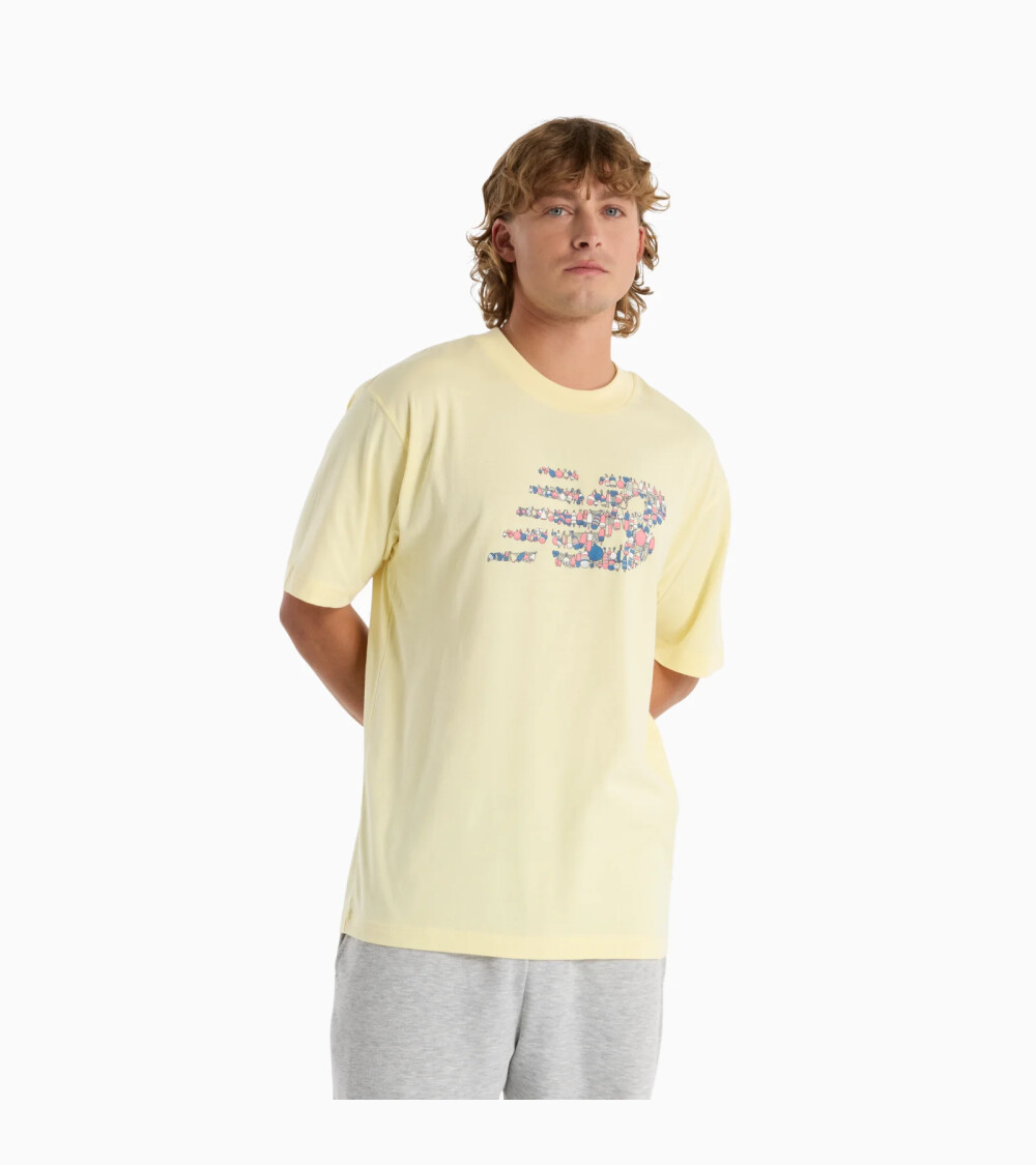 New Balance Nautical Logo T-Shirt de manga corta