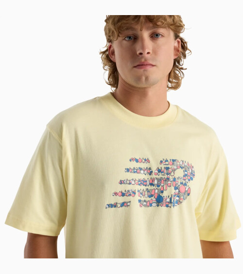 New Balance Nautical Logo T-Shirt de manga corta