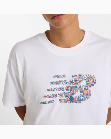New Balance Nautical Logo T-Shirt de manga corta