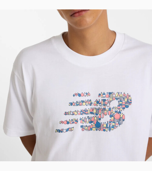 Camiseta de manga corta New Balance Nautical Logo