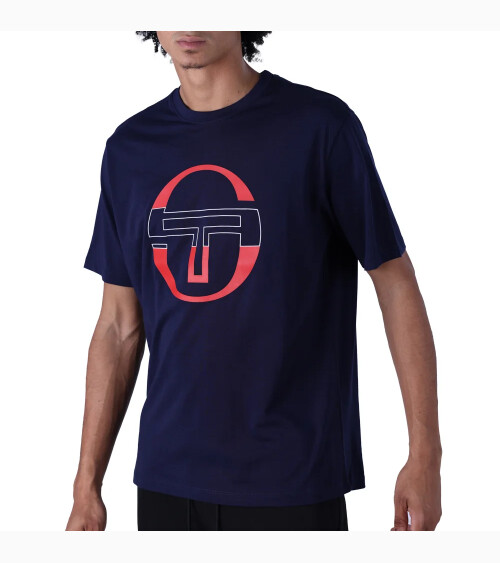 Sergio Tacchini T-shirt Liberis con logo frontale
