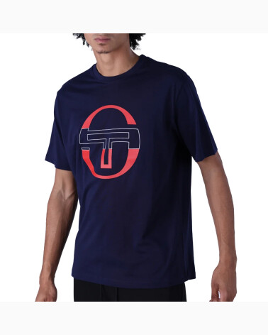 Sergio Tacchini T-shirt Liberis con logo frontale