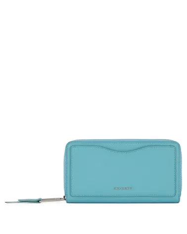 Piquadro portafoglio con chiusura zip