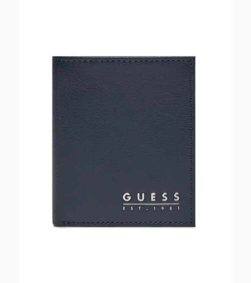 Billetera slim Guess con cierre a presión