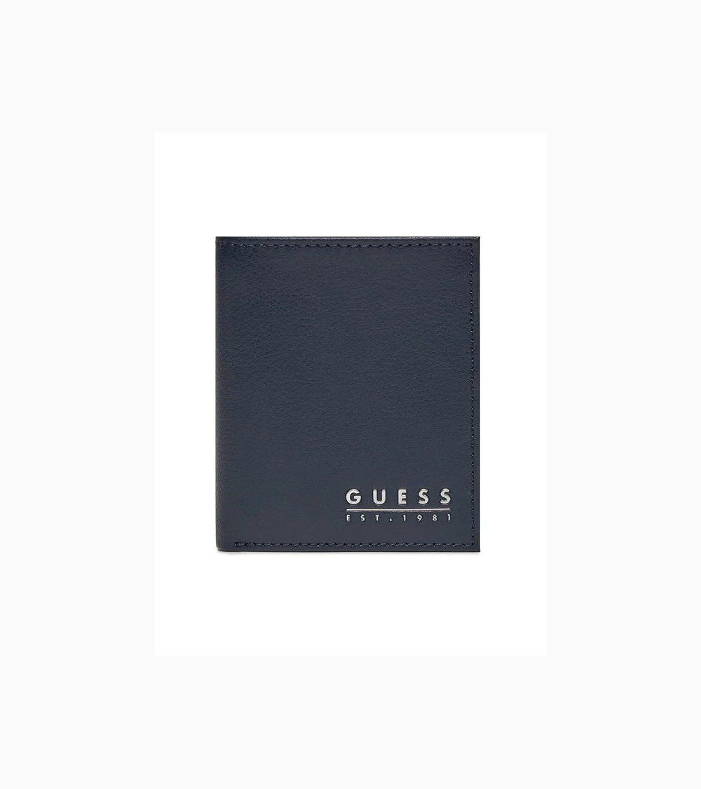 Guess Slim-Brieftasche mit Druckknopfverschluss