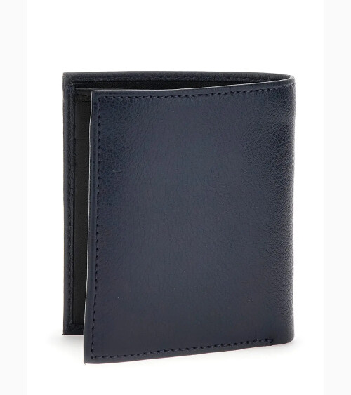 Portafoglio slim Guess con chiusura a pressione