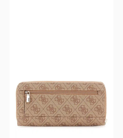 Portafoglio Guess zip con logo