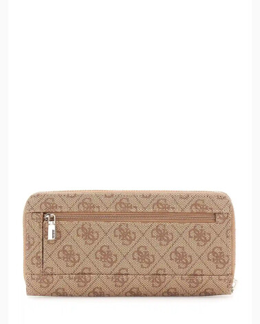 Portafoglio Guess zip con logo
