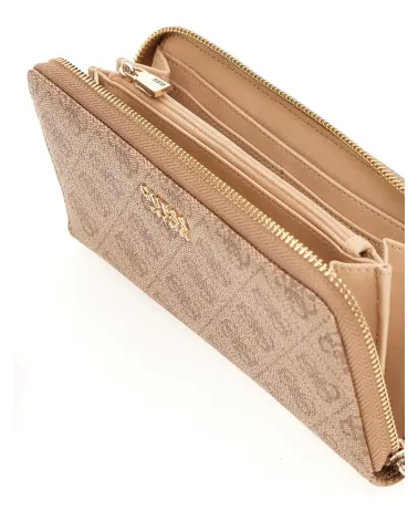 Guess zip wallet with logo