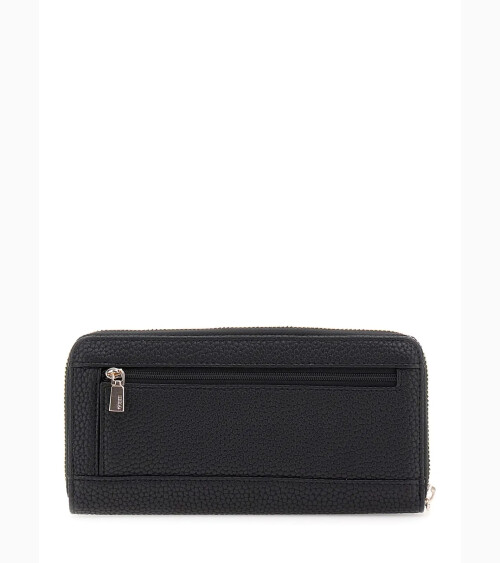 Guess portafoglio zip con logo
