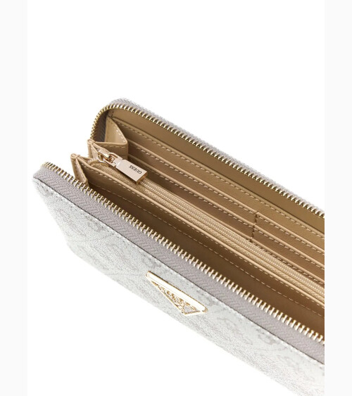 Portafoglio Guess con chiusura zip
