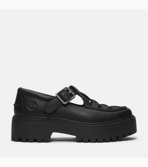 Timberland Stone Street shoe with plateau and buckle
