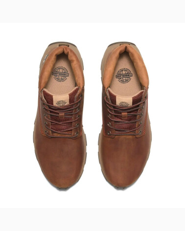 Zapato alto Timberland con cordones en cuero