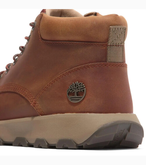 Hohe Timberland Schnürschuhe aus Leder
