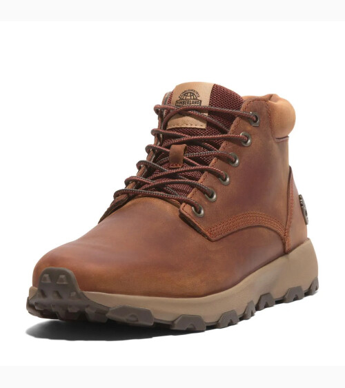 Hohe Timberland Schnürschuhe aus Leder
