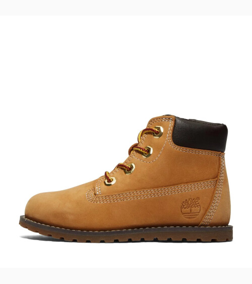 Timberland stivaletti con lacci e zip laterale