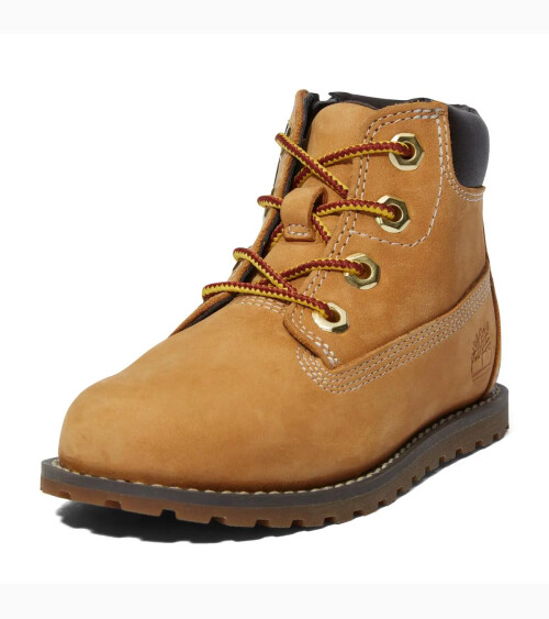 Timberland stivaletti con lacci e zip laterale