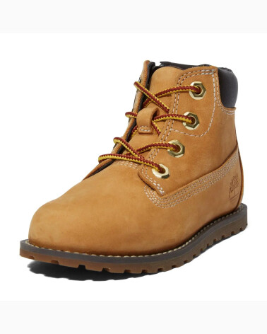 Timberland stivaletti con lacci e zip laterale